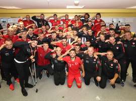 UEFA are investigating Turkey's behaviour after beating Albania. Twitter/MilliTakimiar